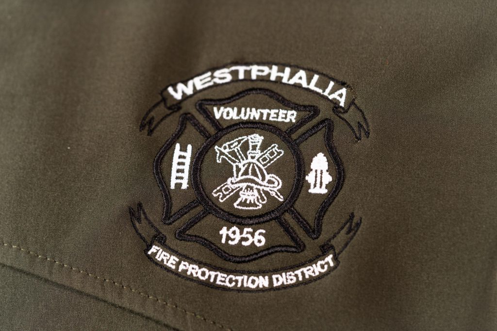 MO Ink & Stitch Embroidery Westphalia Fire Patch